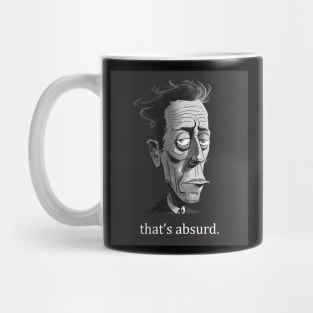 Albert Camus: that's absurd. Mug